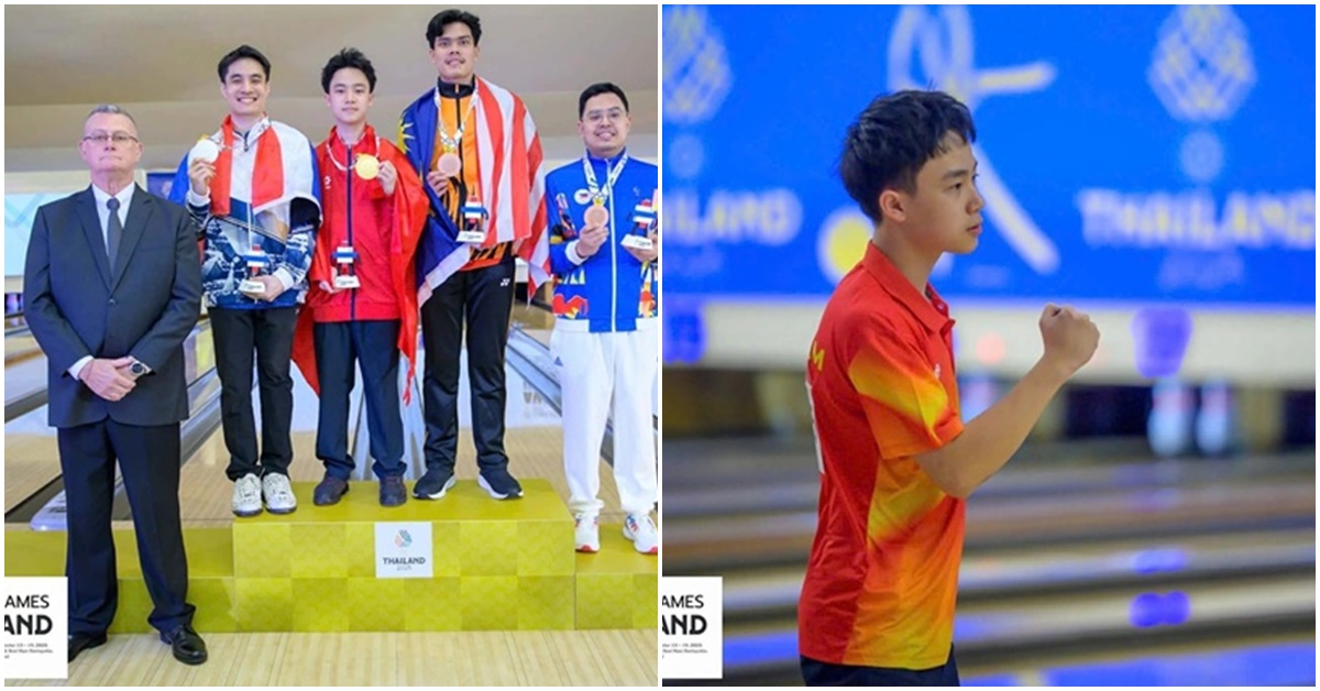 Danh t&iacute;nh nam sinh lớp 11 g&acirc;y chấn động lịch sử Bowling Việt Nam, vượt qua Singapore, Th&aacute;i Lan gi&agrave;nh HCV SEA Games