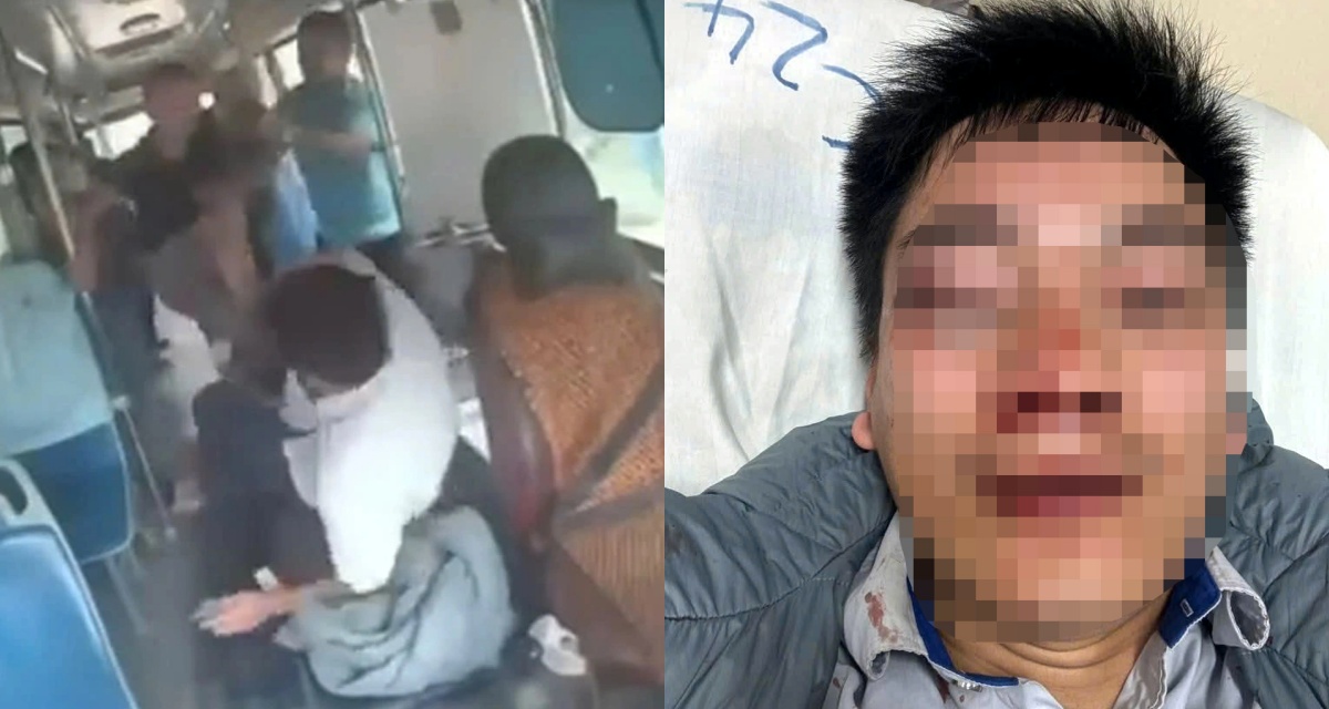 Va chạm giao th&ocirc;ng trước điểm dừng, t&agrave;i xế xe bu&yacute;t H&agrave; Nội bất ngờ bị h&agrave;nh hung ngay tr&ecirc;n xe, c&ocirc;ng an v&agrave;o cuộc