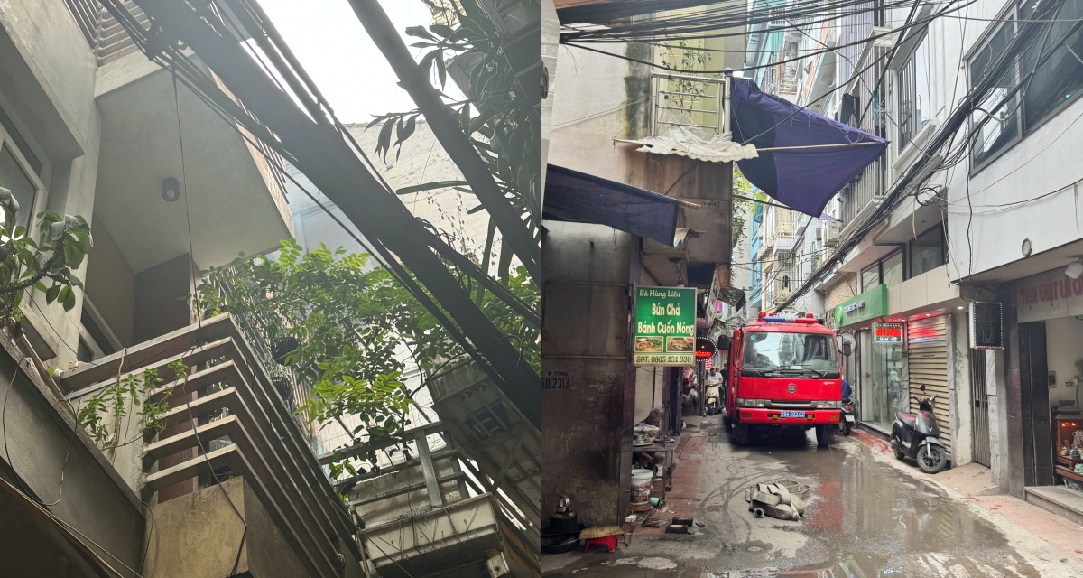 Hiện trường ch&aacute;y nh&agrave; cao tầng trong ng&otilde; L&ecirc; Quang Đạo, H&agrave; Nội: Cơ quan chức năng l&agrave;m r&otilde; nguy&ecirc;n nh&acirc;n 