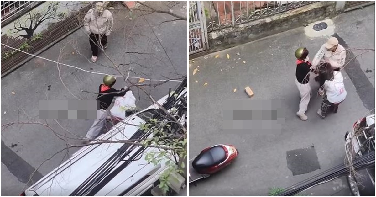 X&ocirc;n xao clip người phụ nữ lao v&agrave;o đ&aacute;nh, bắt 1 c&ocirc; g&aacute;i trẻ quỳ xin lỗi, nguy&ecirc;n nh&acirc;n v&igrave; 1 m&oacute;n đồ đ&aacute;nh rơi