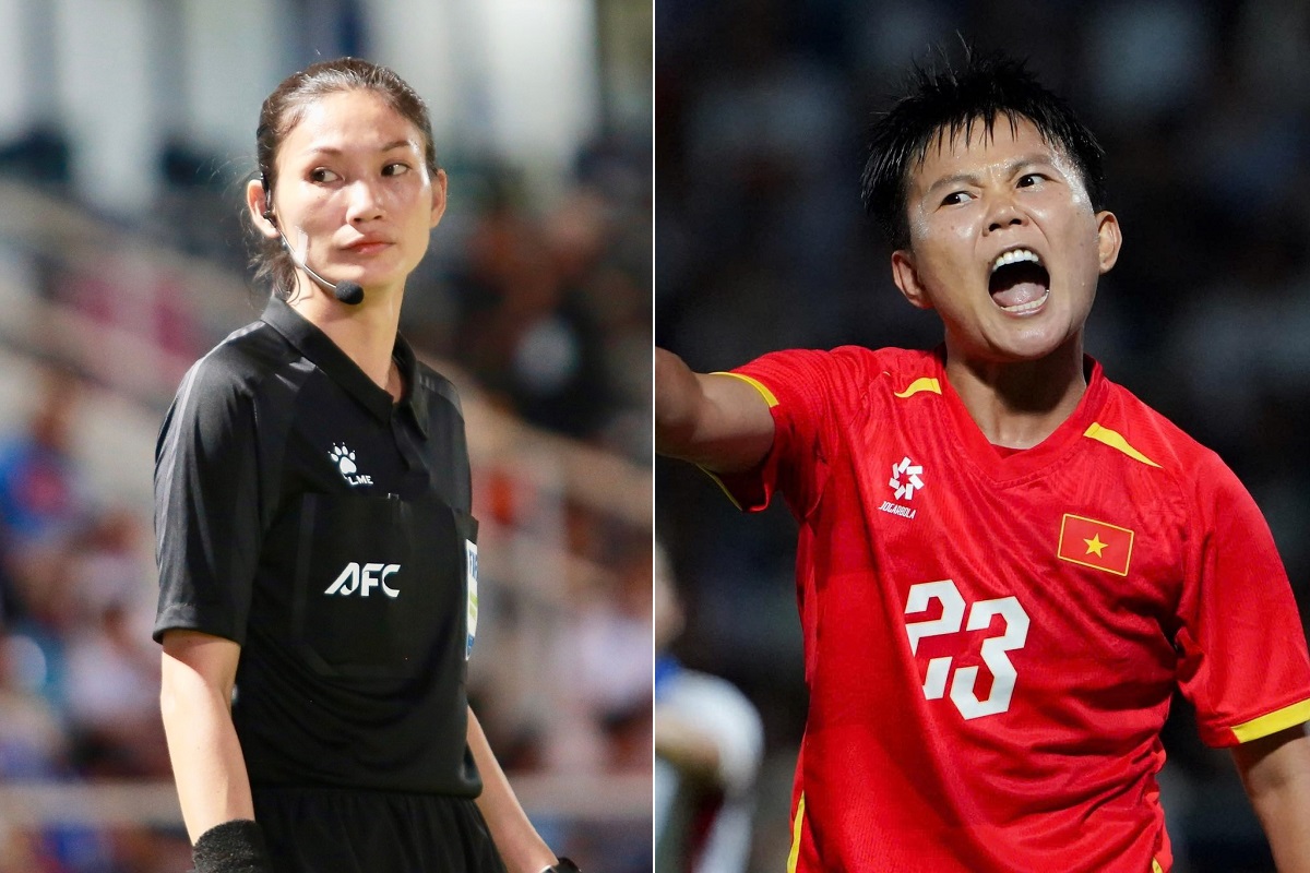 Bị trọng t&agrave;i cướp trắng b&agrave;n thắng ở Chung kết SEA Games 33, trụ cột ĐT nữ Việt Nam n&oacute;i điều x&oacute;t xa