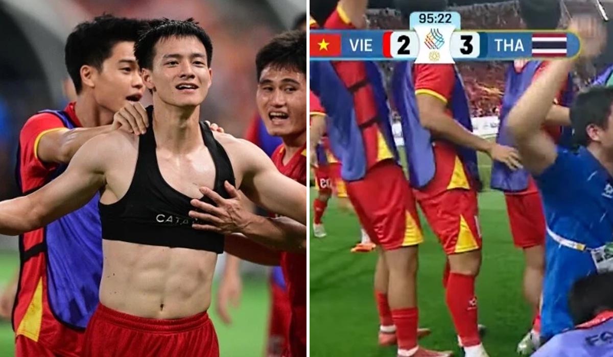 U22 Việt Nam ngược d&ograve;ng \'đi&ecirc;n rồ\' trước Th&aacute;i Lan, BTC SEA Games lại mắc lỗi ngớ ngẩn ở b&agrave;n quyết định