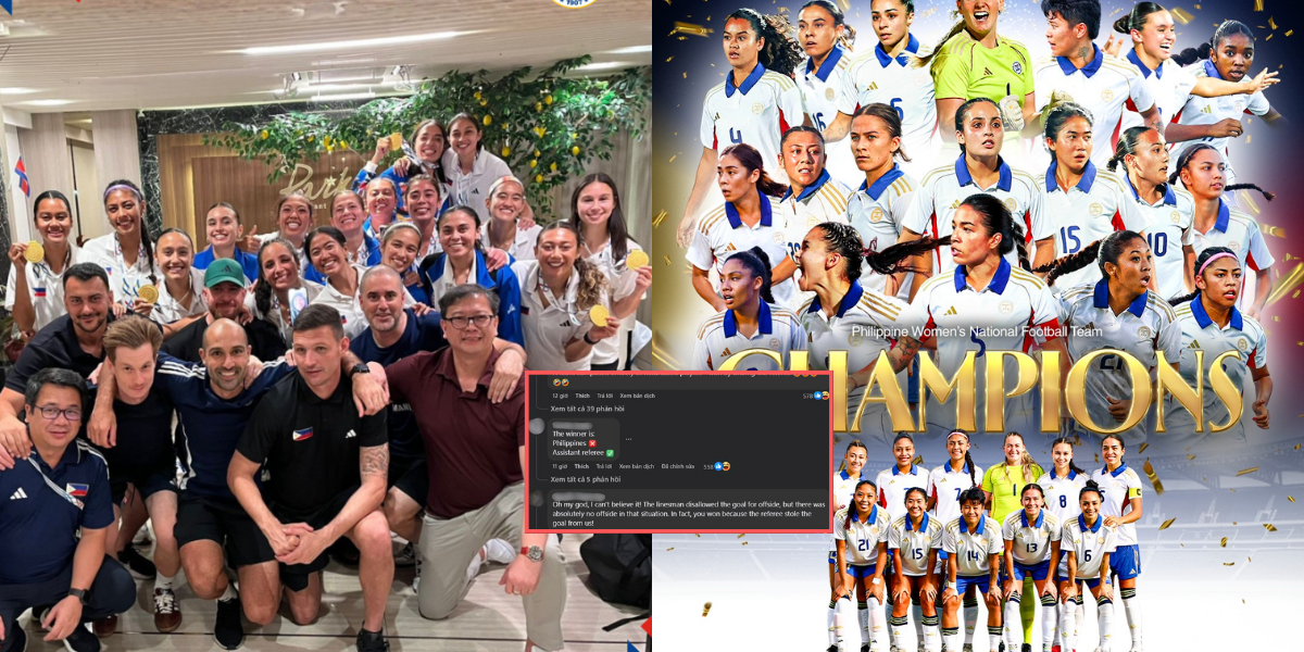 Facebook Li&ecirc;n đo&agrave;n B&oacute;ng đ&aacute; Philippines nhận b&atilde;o phẫn nộ sau chiến thắng g&acirc;y tranh c&atilde;i tại SEA Games 33