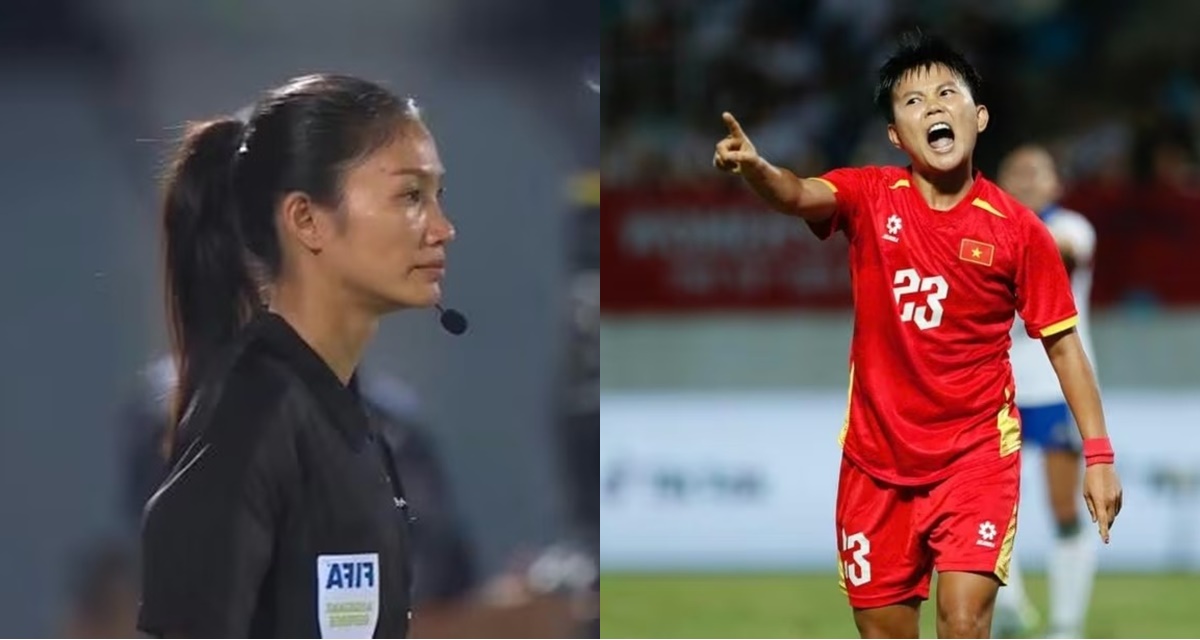 L&yacute; lịch khủng của trọng t&agrave;i người L&agrave;o &lsquo;cướp trắng&rsquo; b&agrave;n thắng, khiến ĐT nữ Việt Nam tuột HCV trong nước mắt