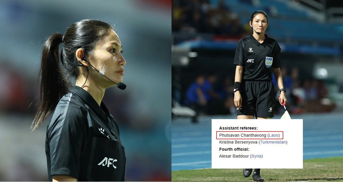 Trọng t&agrave;i người L&agrave;o nhận \'c&aacute;i kết đắng\' sau khi khiến ĐT nữ Việt Nam mất oan b&agrave;n thắng