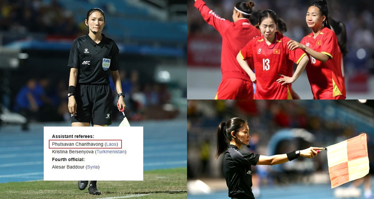 Trọng t&agrave;i &lsquo;cướp trắng&rsquo; b&agrave;n thắng của ĐT nữ Việt Nam sẽ bị AFC phạt nặng, phạm sai s&oacute;t nghi&ecirc;m trọng