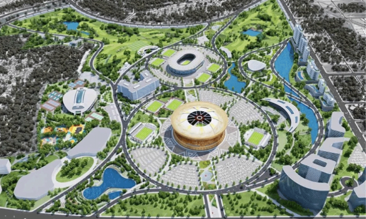 Cho&aacute;ng với dự &aacute;n s&acirc;n vận động lớn nhất thế giới ở H&agrave; Nội: C&ocirc;ng tr&igrave;nh cấp quốc gia, c&ocirc;ng nghệ hiện đại bậc nhất