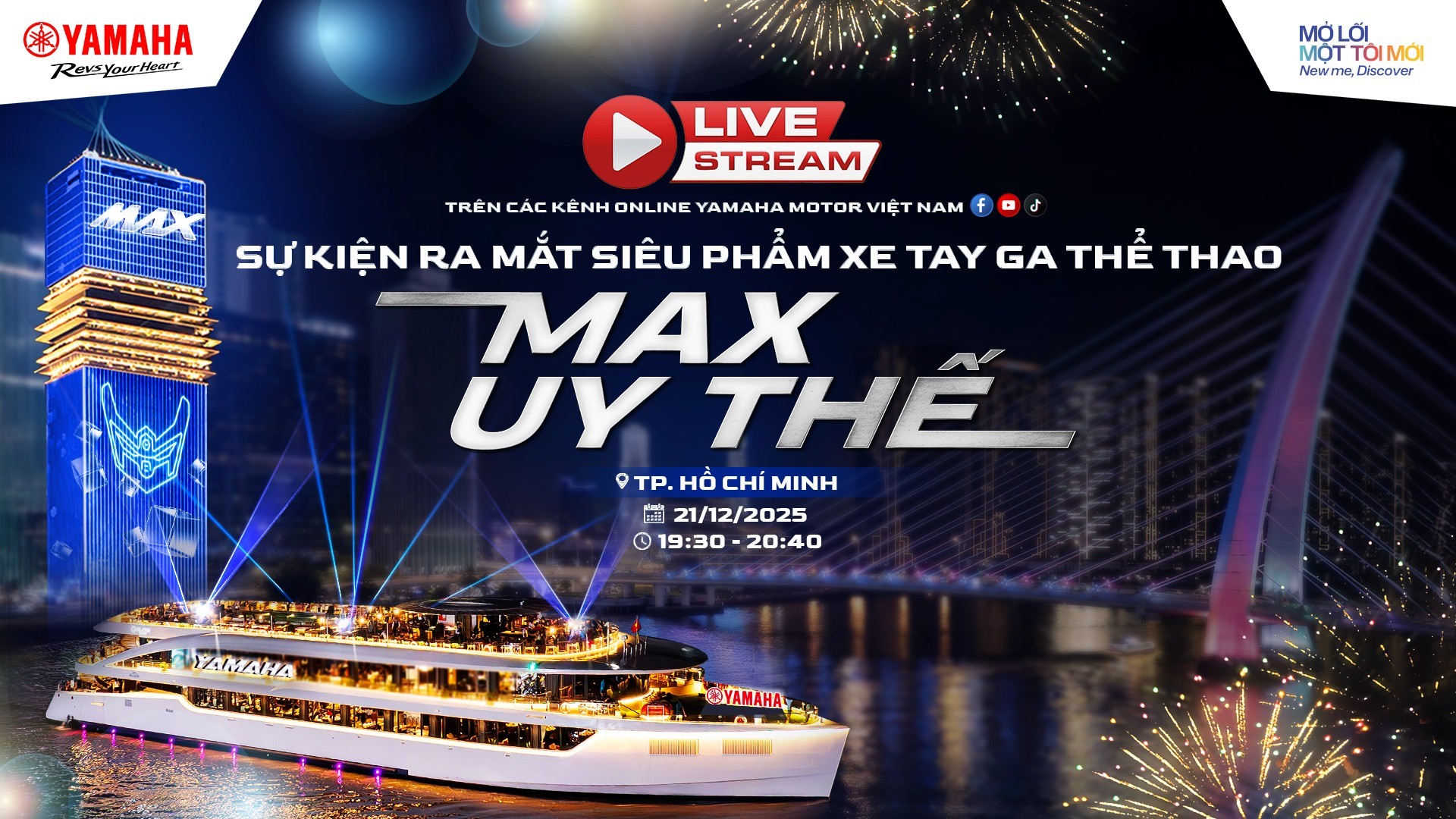 Đại l&yacute; Việt bắt đầu nhận cọc &lsquo;vua xe ga&rsquo; 155cc mới của Yamaha, Honda SH đứng trước nguy cơ &lsquo;ra r&igrave;a&rsquo; ảnh 1