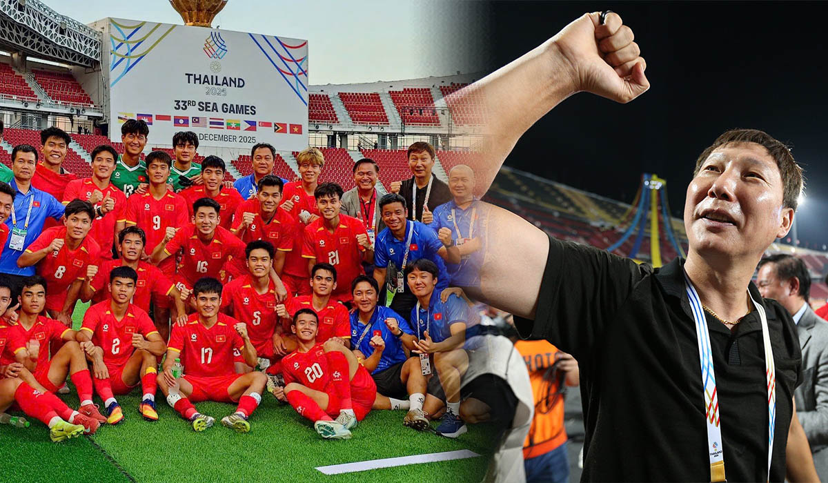 HLV Kim Sang-sik kh&ocirc;ng được trao HCV SEA Games, thuyền trưởng U22 Việt Nam c&oacute; h&agrave;nh động g&acirc;y ch&uacute; &yacute;