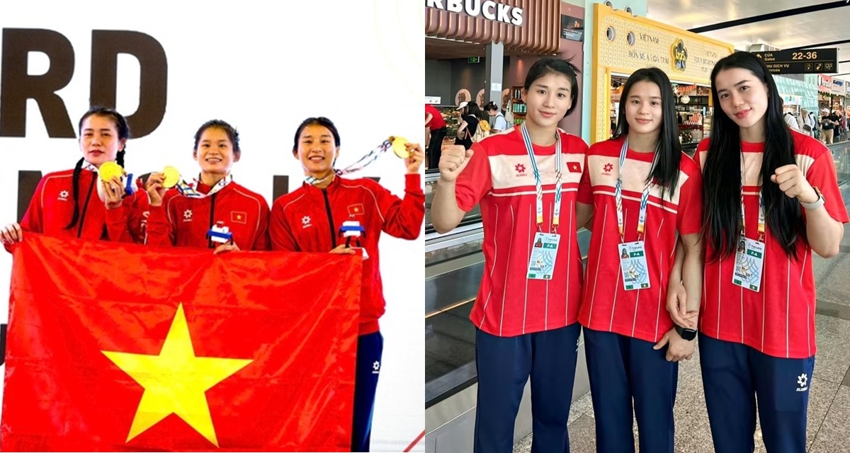 Ba chị em ruột VĐV Việt Nam tạo n&ecirc;n kỳ t&iacute;ch độc nhất v&ocirc; nhị SEA Games, đi v&agrave;o lịch sử thể thao nước nh&agrave;