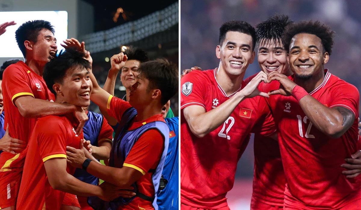 Ngược d&ograve;ng v&ocirc; địch SEA Games 33 tr&ecirc;n đất Th&aacute;i, U22 Việt Nam nhận \'m&oacute;n qu&agrave; lớn\' từ đ&agrave;n anh ĐTQG