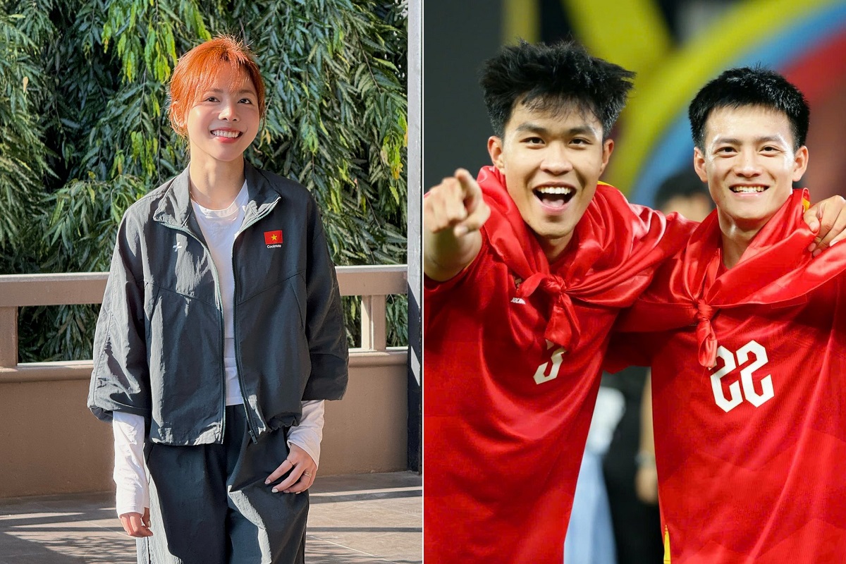 \'Hoa kh&ocirc;i bắn s&uacute;ng\' v&agrave; trụ cột U22 Việt Nam thả th&iacute;nh ngợp trời, thuyền cập bến sau Chung kết SEA Games 33