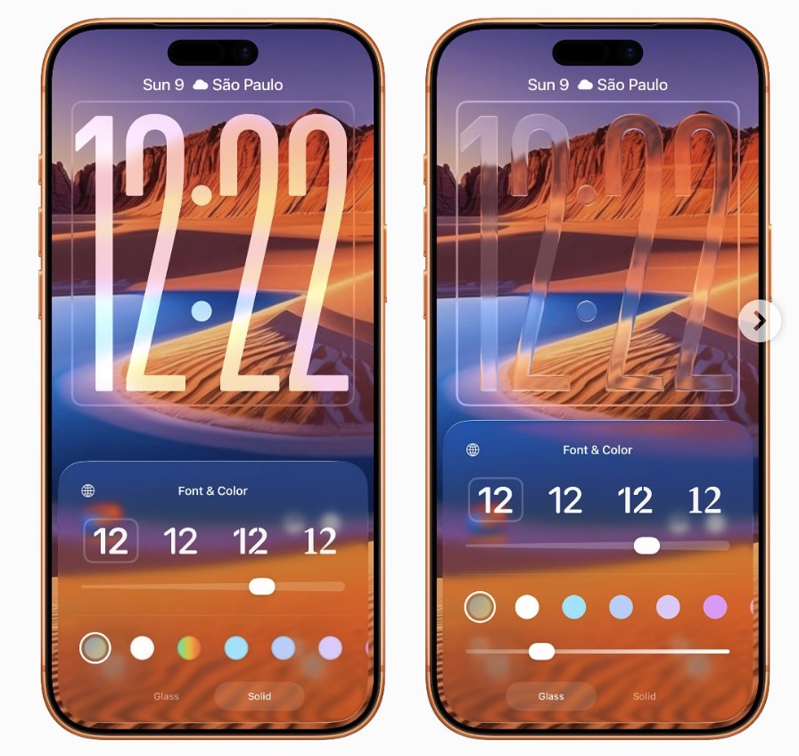 N&acirc;ng cấp ngay iOS 26.2 để trải nghiệm giao diện m&agrave;n h&igrave;nh kh&oacute;a iPhone cực ngầu