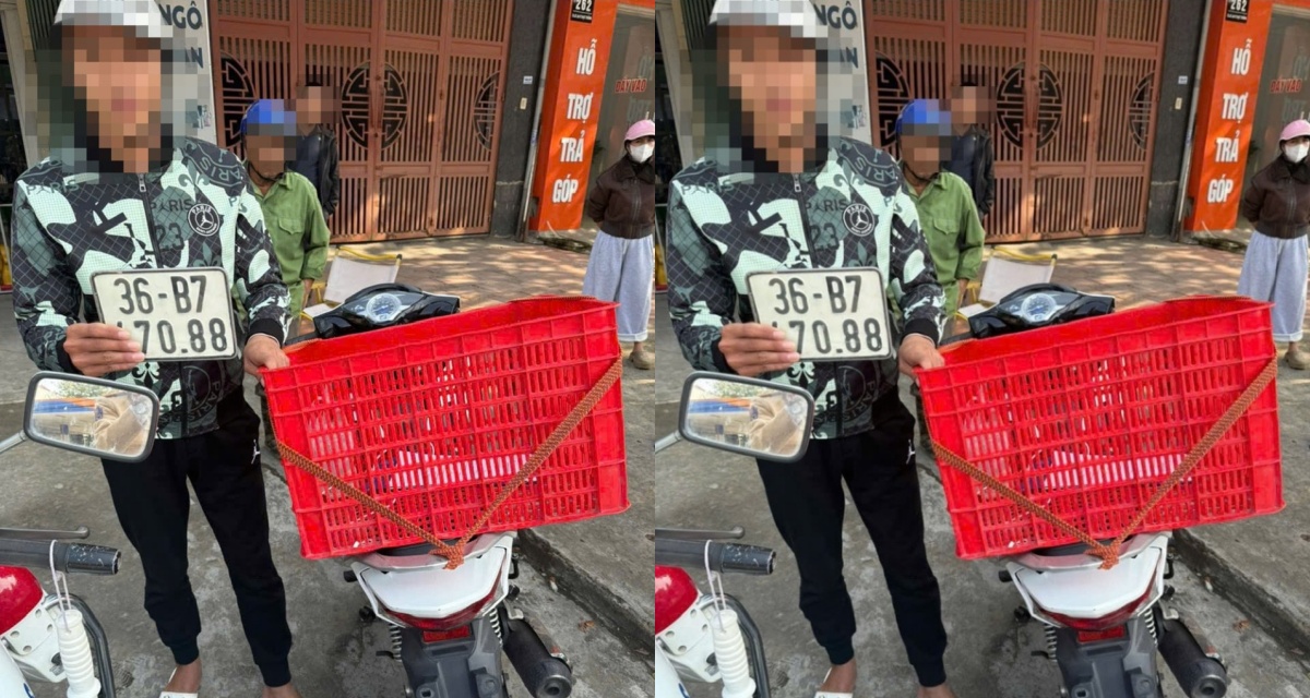 Danh t&iacute;nh shipper Thanh H&oacute;a đi xe &lsquo;4 kh&ocirc;ng&rsquo;, bị phạt 30 triệu: Những lỗi vi phạm khiến ai cũng sốc