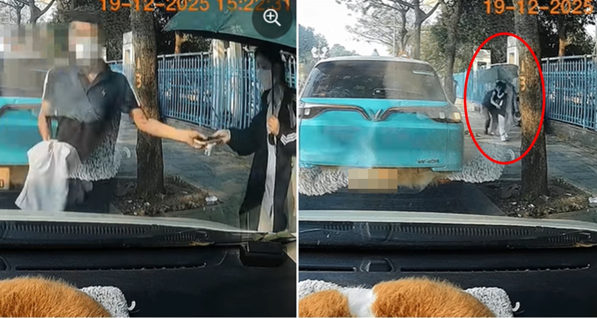 Camera ghi lại cảnh người đ&agrave;n &ocirc;ng ngang nhi&ecirc;n cho tay v&agrave;o &aacute;o nữ sinh, c&aacute;i kết ai cũng vỗ tay