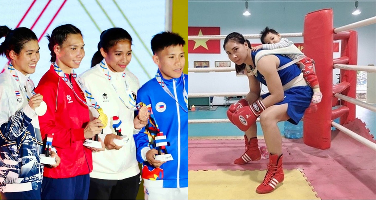 Nữ VĐV Việt Nam l&agrave; b&agrave; mẹ hai con, cố gi&agrave;nh HCV SEA Games 33 để c&oacute; tiền về mua sữa cho con