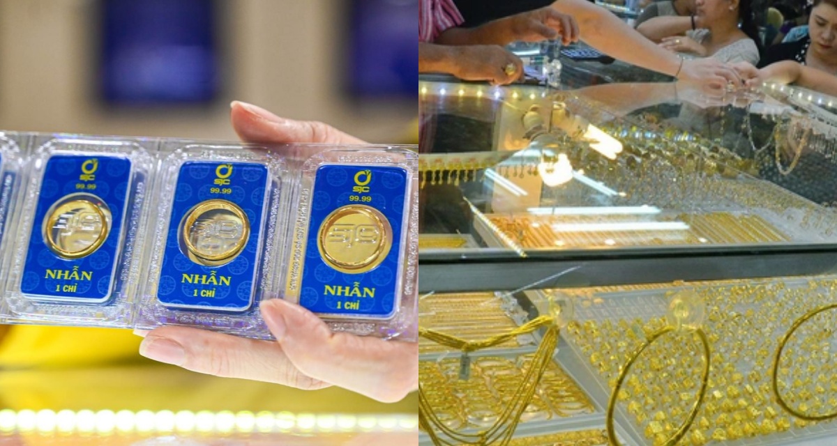 Gi&aacute; v&agrave;ng h&ocirc;m nay 21-12 tăng mạnh đồng loạt, v&agrave;ng SJC nới rộng ch&ecirc;nh lệch, thị trường 2025 tiếp tục lập mặt bằng mới