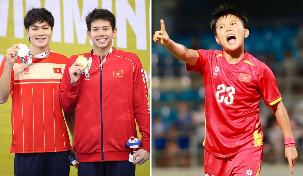 Bảng tổng sắp huy chương SEA Games 33 chung cuộc: Đo&agrave;n thể thao Việt Nam g&acirc;y tiếc nuối
