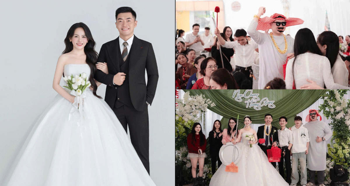 C&aacute;i kết bất ngờ khi c&ocirc; d&acirc;u H&agrave; Nội l&ecirc;n TikTok mời cưới: 60 người lạ đến ch&uacute;c ph&uacute;c, nhảy m&uacute;a vui vẻ