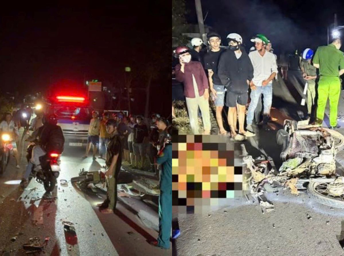 Hiện trường vụ tai nạn nghi&ecirc;m trọng ở L&acirc;m Đồng: C&uacute; va chạm khiến hai người tử vong tại chỗ