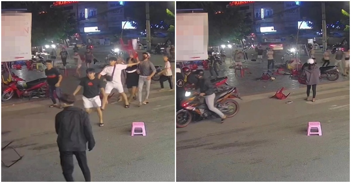 Nh&oacute;m gần 20 người x&ocirc;ng v&agrave;o qu&aacute;n nước đ&aacute;nh người, đập ph&aacute; rồi rời đi v&agrave; n&oacute;i 1 c&acirc;u &lsquo;xanh rờn&rsquo; với chủ qu&aacute;n