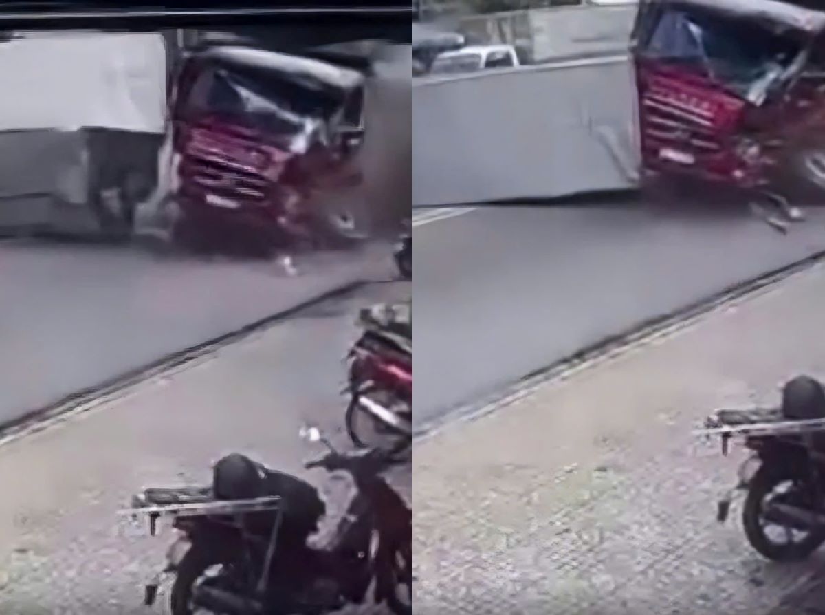 Cận cảnh xe ben lao như mất phanh, g&acirc;y tai nạn li&ecirc;n ho&agrave;n tr&ecirc;n đường TPHCM