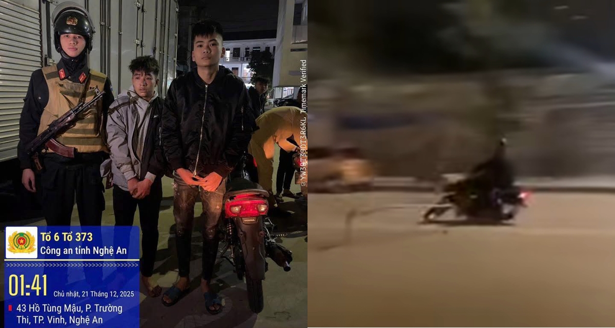 Clip 2 qu&aacute;i xế &lsquo;th&ocirc;ng chốt&rsquo; ở Nghệ An, t&ocirc;ng thẳng r&agrave;o chắn CSCĐ rồi bỏ chạy, c&aacute;i kết khiến CĐM vỗ tay