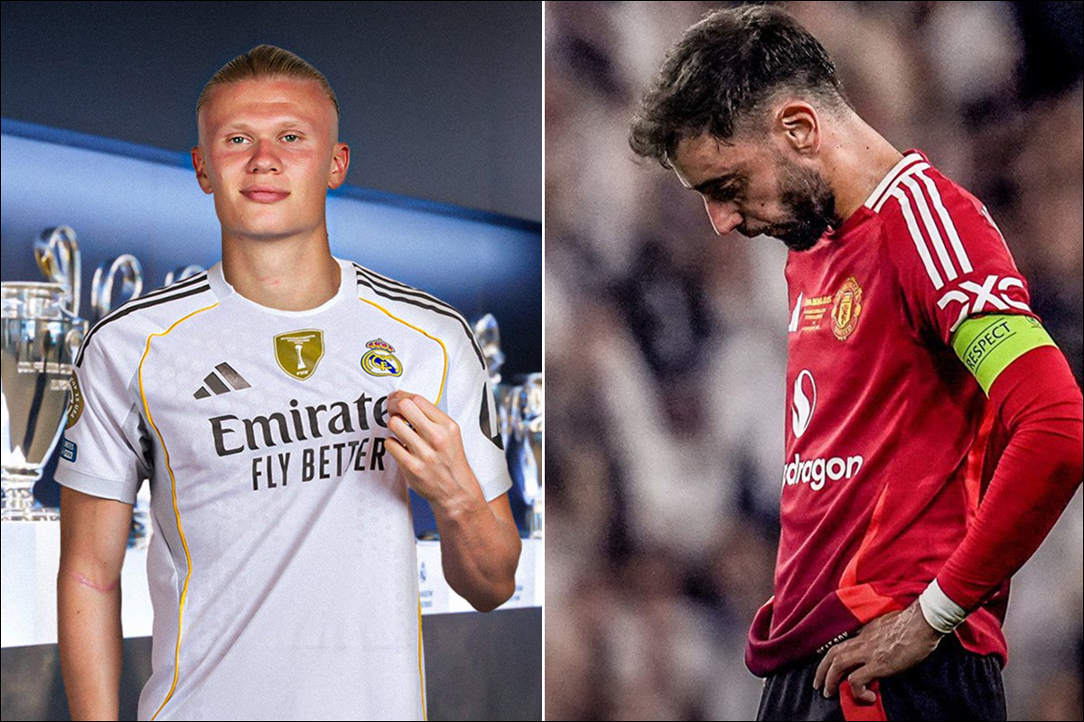 Tin chuyển nhượng trưa 22/12: Real Madrid chốt xong vụ Haaland; Man Utd rao b&aacute;n Bruno Fernandes