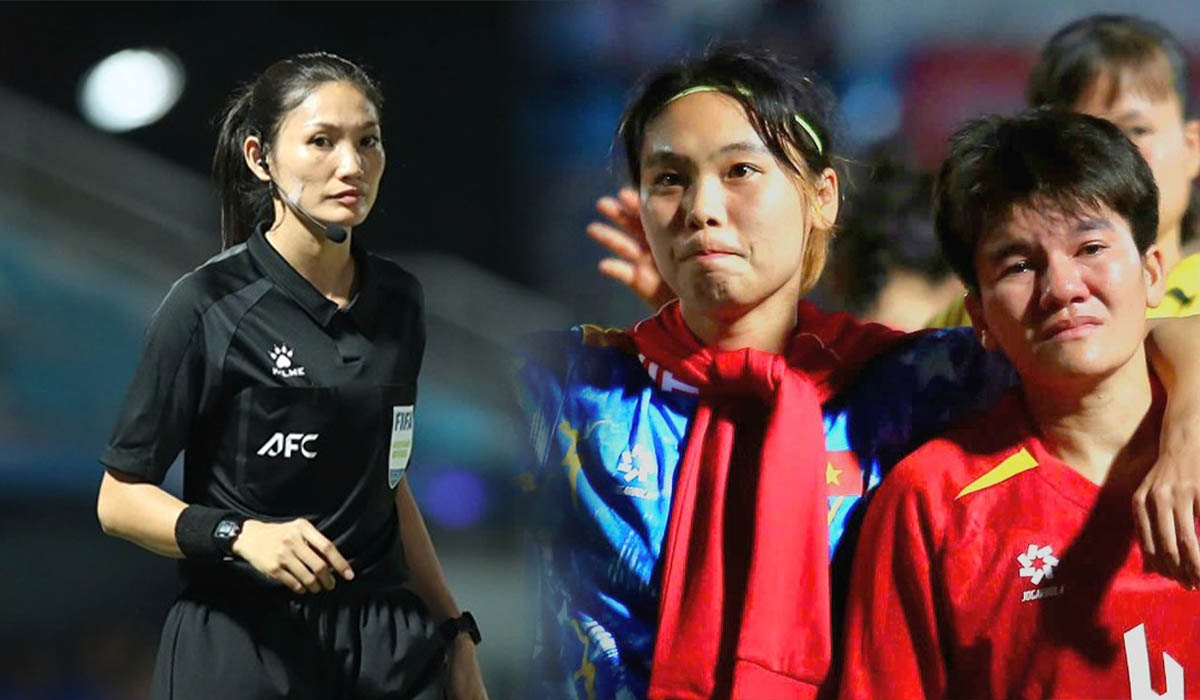 Khiến ĐT nữ Việt Nam mất HCV SEA Games đầy oan nghiệt, trọng t&agrave;i người L&agrave;o bất ngờ được b&ecirc;nh vực