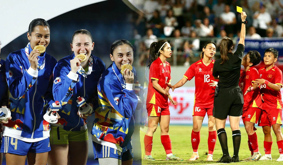 Tho&aacute;t thua ĐT nữ Việt Nam, truyền th&ocirc;ng Philippines tuy&ecirc;n bố cứng sau tấm HCV SEA Games