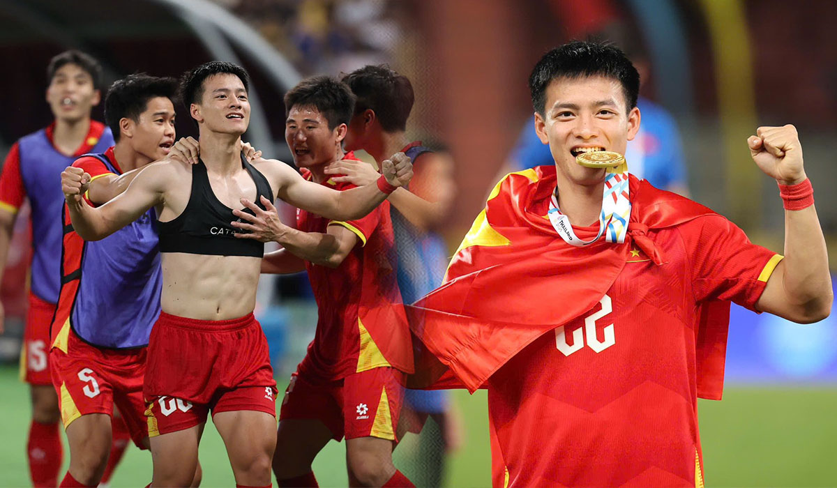 Người h&ugrave;ng U22 Việt Nam g&acirc;y sốt sau khi về nước, tấm HCV SEA Games 33 bất ngờ \'đổi chủ\'