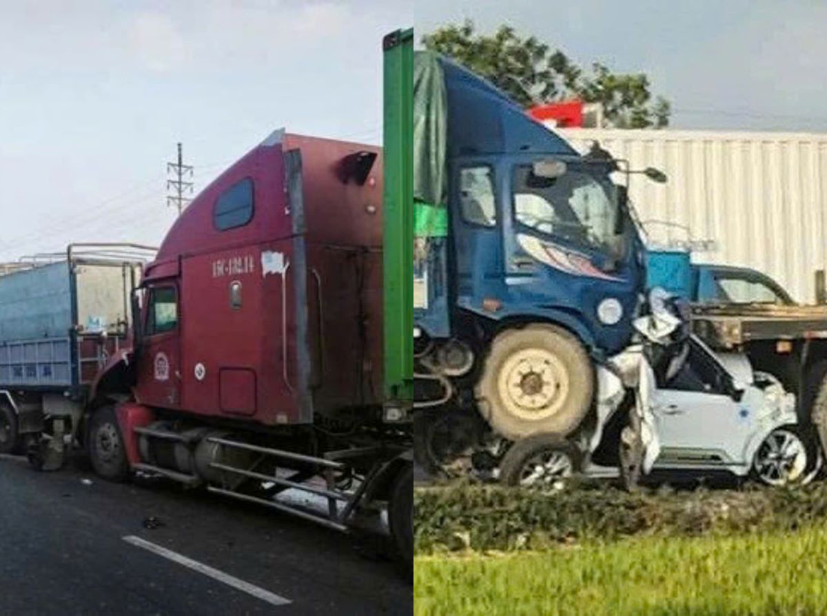 H&eacute; lộ l&yacute; do vụ va chạm li&ecirc;n ho&agrave;n 7 &ocirc; t&ocirc; l&agrave;m 2 người tử vong
