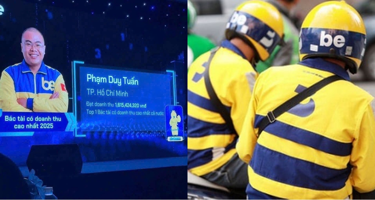 T&agrave;i xế BE c&oacute; doanh thu 1,6 tỷ đồng, được &lsquo;bỏ t&uacute;i&rsquo; số tiền cực khủng, phải l&agrave;m mấy tiếng/ng&agrave;y?
