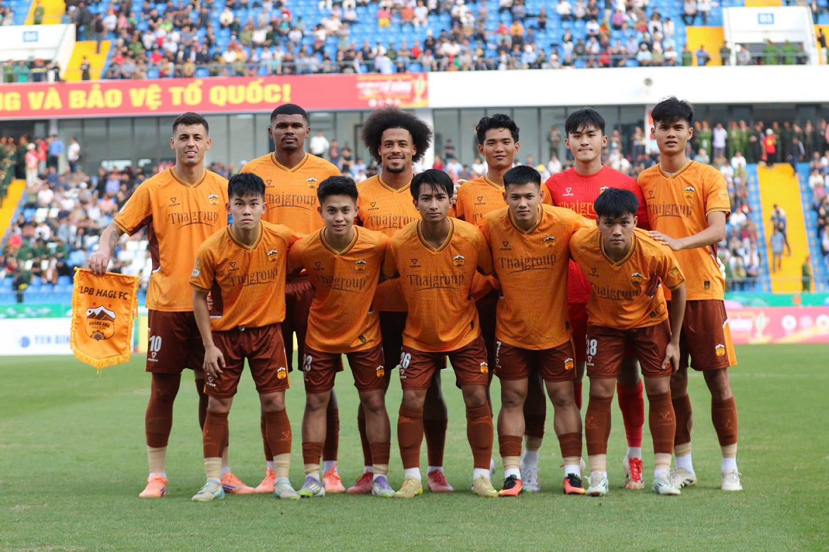 Bảng xếp hạng C&uacute;p Tứ h&ugrave;ng Th&aacute;i Nguy&ecirc;n 2025 mới nhất: HAGL độc chiếm ng&ocirc;i đầu, c&ocirc;ng thần ĐT Việt Nam g&acirc;y chấn động