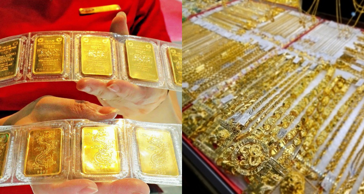 Gi&aacute; v&agrave;ng chốt phi&ecirc;n 24/12 leo thang kỷ lục, v&agrave;ng SJC trong nước ch&ecirc;nh s&acirc;u so với gi&aacute; v&agrave;ng thế giới