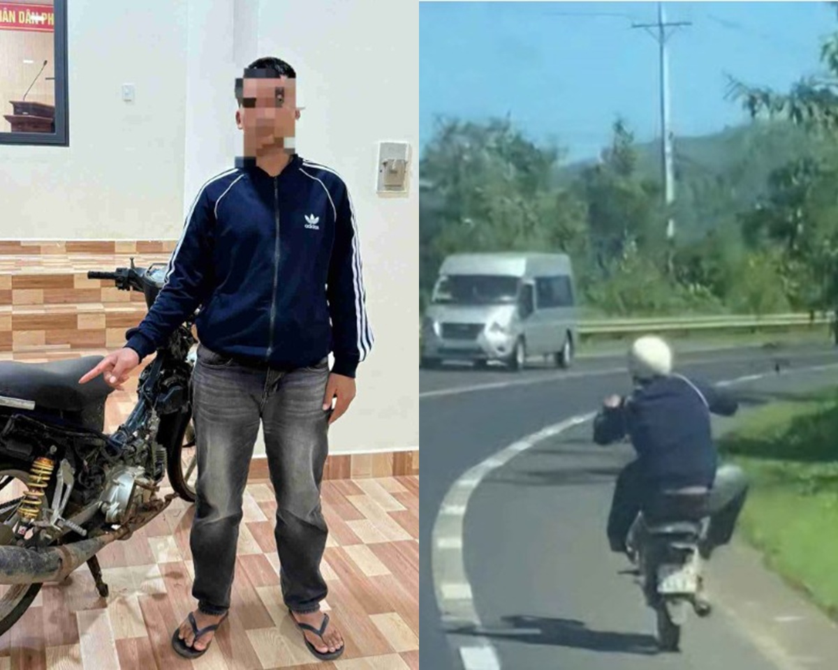 C&aacute;i kết \'đắng ngắt\' cho thiếu ni&ecirc;n 16 tuổi đi xe m&aacute;y \'diễn xiếc\' so k&egrave; với xe bồn tr&ecirc;n quốc lộ