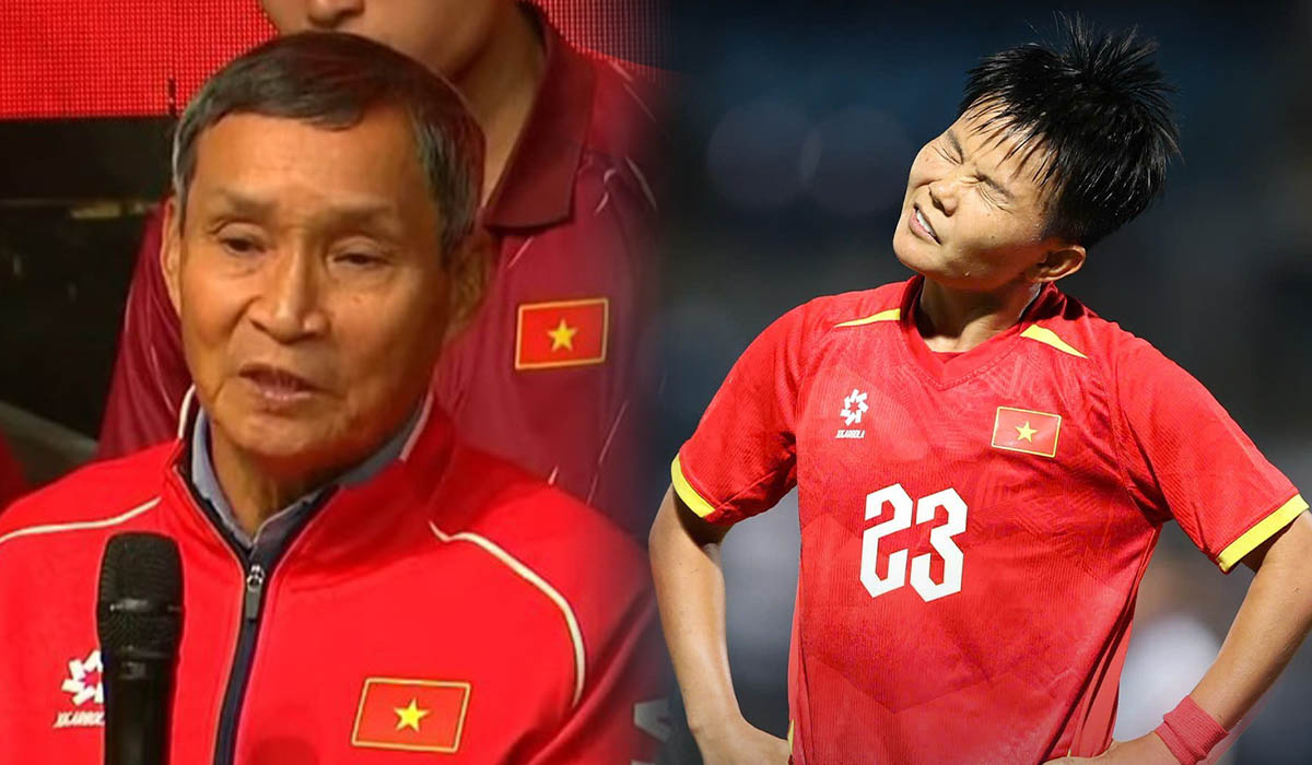 HLV Mai Đức Chung hồi tưởng lại trận thua của ĐT nữ Việt Nam, n&oacute;i lời gan ruột trước khi rời \'ghế n&oacute;ng\'