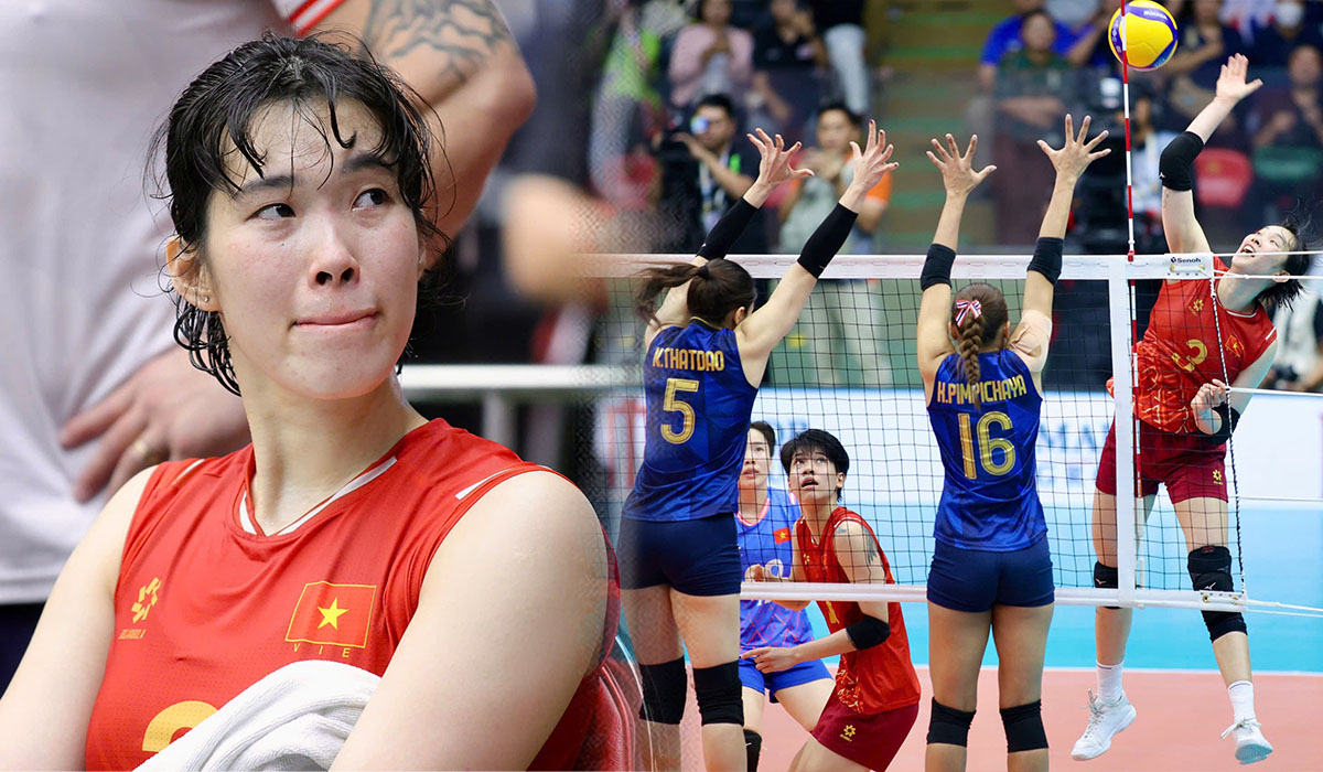 Thắng may mắn tại chung kết SEA Games, k&igrave;nh địch tuyển b&oacute;ng chuyền nữ Việt Nam nhận cảnh b&aacute;o