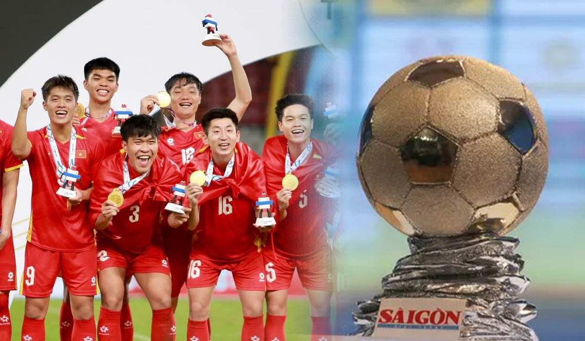Gi&agrave;nh HCV SEA Games 33 đầy thuyết phục, \'l&aacute; chắn th&eacute;p\' U22 Việt Nam n&oacute;i thẳng t&ecirc;n Quả b&oacute;ng V&agrave;ng 2025