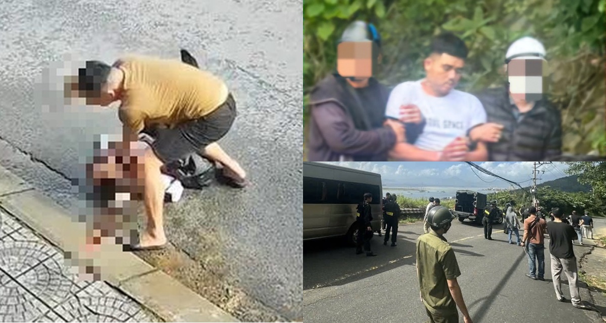 Cận cảnh hiện trường bắt giữ g&atilde; đ&agrave;n &ocirc;ng đ&acirc;m vợ d&atilde; man tr&ecirc;n đường, h&eacute; lộ danh t&iacute;nh v&agrave; nguồn cơn sự việc