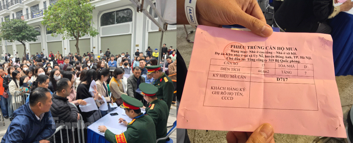 Dự &aacute;n nh&agrave; ở x&atilde; hội H&agrave; Nội gi&aacute; gần 21 triệu đồng/m2 tiến h&agrave;nh bốc thăm 852 hồ sơ đủ điều kiện mua nh&agrave;