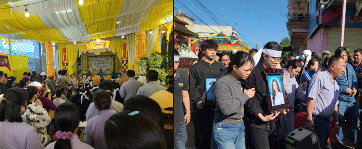 Vụ ch&aacute;y nh&agrave; 4 người tử vong ở Đắk Lắk: Nhiều người đến thắp n&eacute;n hương tiễn biệt nạn nh&acirc;n xấu số