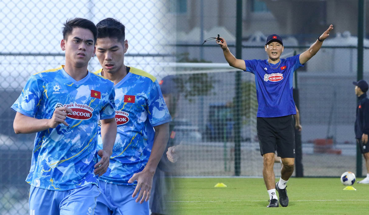 U23 Việt Nam đ&aacute; giao hữu k&iacute;n, HLV Kim Sang-sik gạch t&ecirc;n một cầu thủ trước thềm giải ch&acirc;u &Aacute;