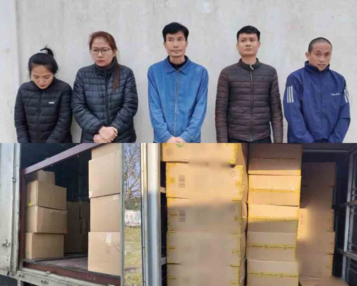 Lật tẩy đường d&acirc;y bu&ocirc;n thuốc l&aacute; giả sản xuất tại Campuchia nhưng ph&acirc;n phối nhiều tỉnh ở Việt Nam