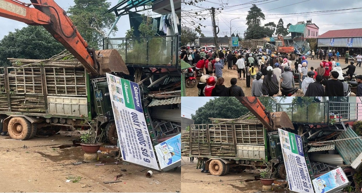 Vụ xe tải t&ocirc;ng li&ecirc;n ho&agrave;n, lao v&agrave;o nh&agrave; d&acirc;n khiến 5 người thương vong ở Quảng Trị: Xuất ph&aacute;t từ lỗi của 1 người