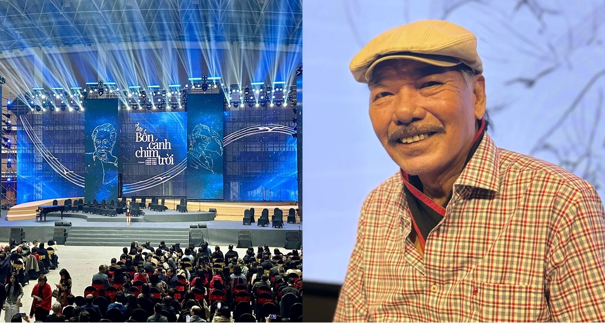 Nhạc sĩ Trần Tiến nghẹn kh&oacute;c v&igrave; show bị hủy d&ugrave; kh&aacute;n giả đ&atilde; đến đ&ocirc;ng đủ, NSX giải th&iacute;ch g&acirc;y tranh c&atilde;i