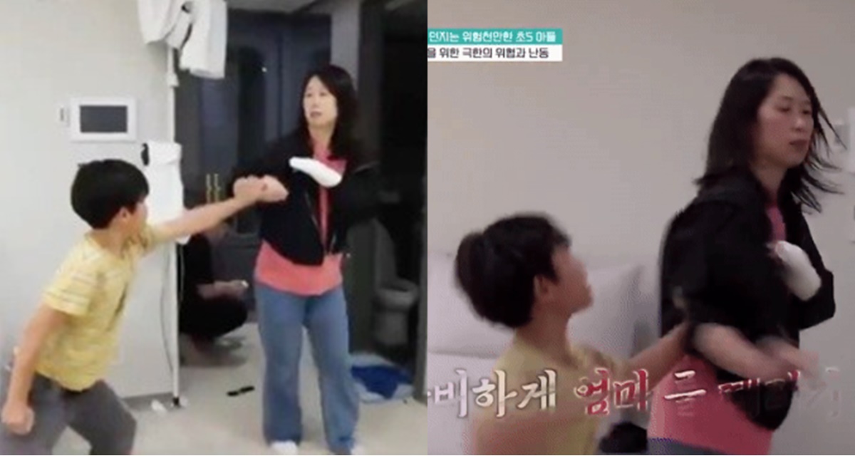 Con trai 12 tuổi lao v&agrave;o đấm mẹ ngay tr&ecirc;n s&oacute;ng truyền h&igrave;nh khi lấy tiền đi chơi game bất th&agrave;nh