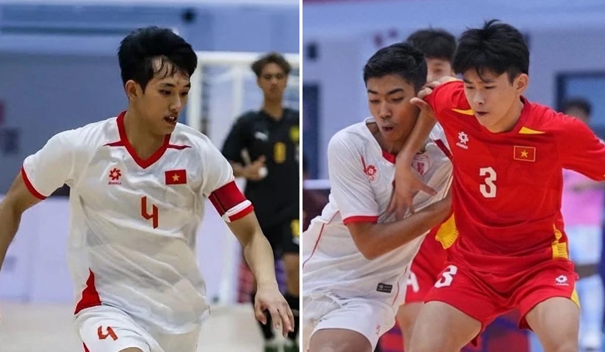 Futsal Việt Nam nhận \'g&aacute;o nước lạnh\', 2 đội tuyển c&ugrave;ng thua đau trận đấu cuối c&ugrave;ng ở giải Đ&ocirc;ng Nam &Aacute;