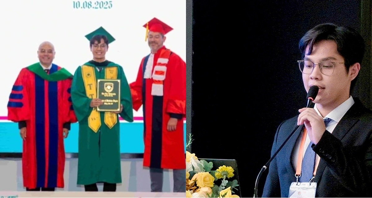 Th&acirc;n thế khủng của &Acirc;u Nhật Huy &ndash; th&iacute; sinh 24 tuổi tr&uacute;ng tuyển tiến sĩ vừa bị cho th&ocirc;i học