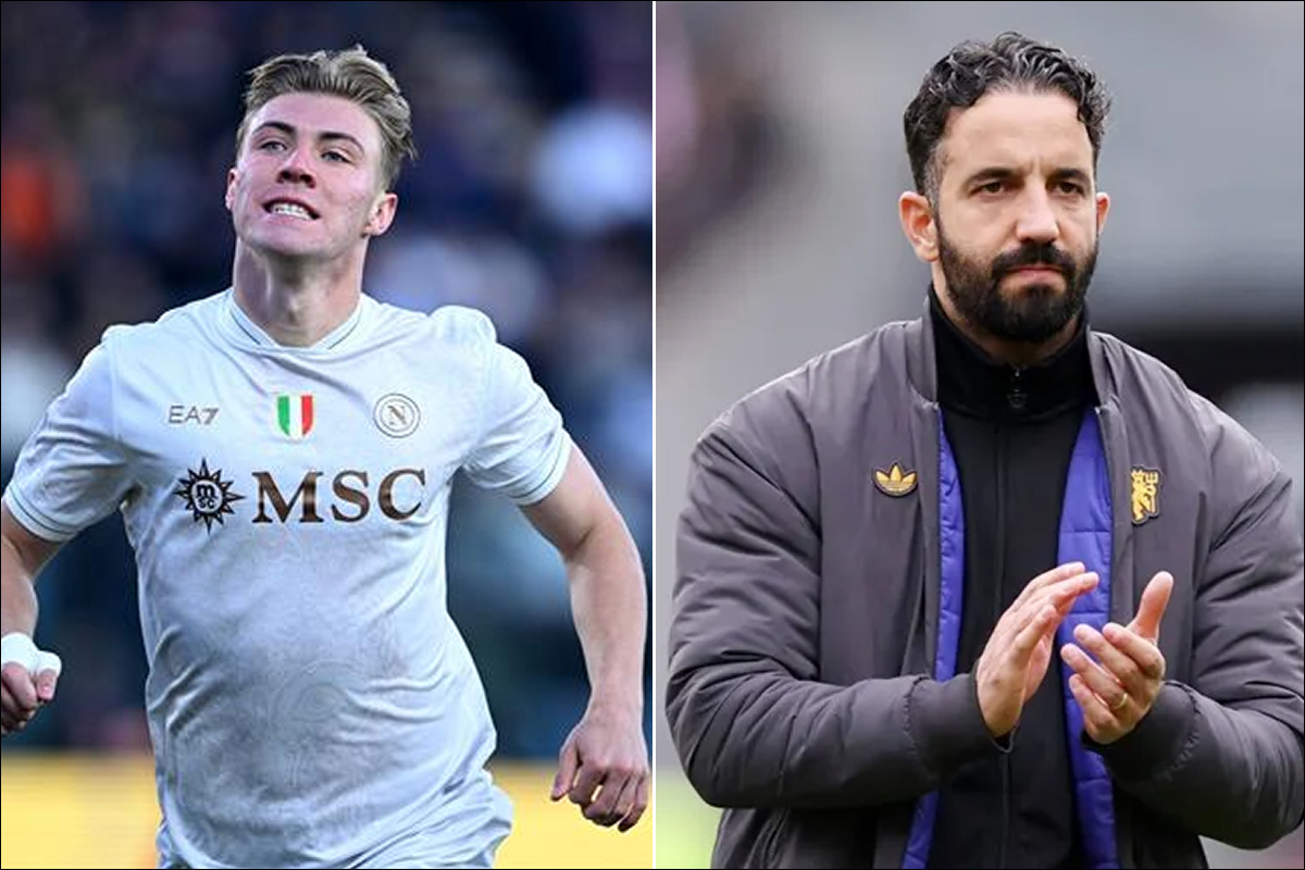 Ch&iacute;nh thức xong vụ Napoli mua đứt Rasmus Hojlund, Man Utd cấp ng&acirc;n s&aacute;ch khổng lồ cho Ruben Amorim?